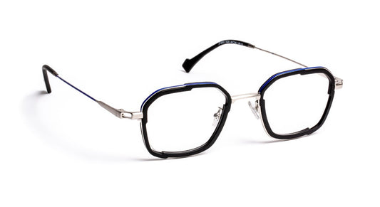 JF2953 C0025 Black/Klein Blue/Silver Brushed