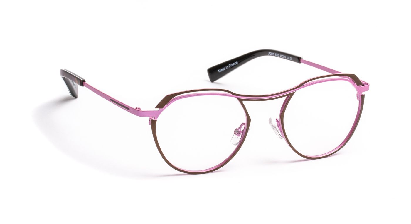 JF2955 C9080 Brown/Powder Pink