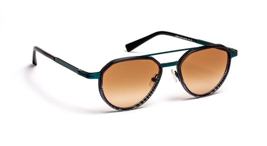 JF2965 C0545 Black Striped/Green