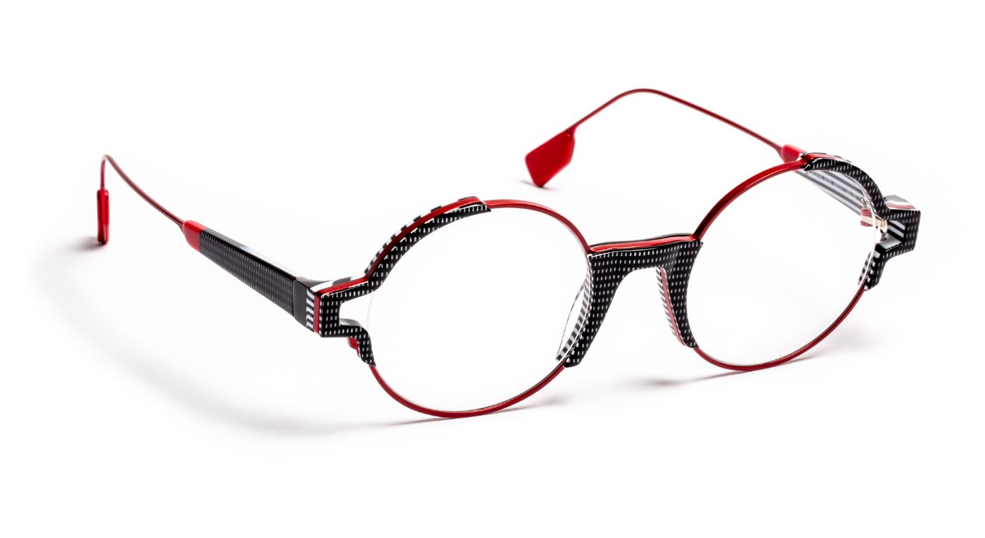 JF2978 C0030 Black Pixel/Red