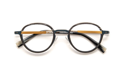 JF2980 C0844 Wood Black/Carbon/Metal Blue Green/Yellow