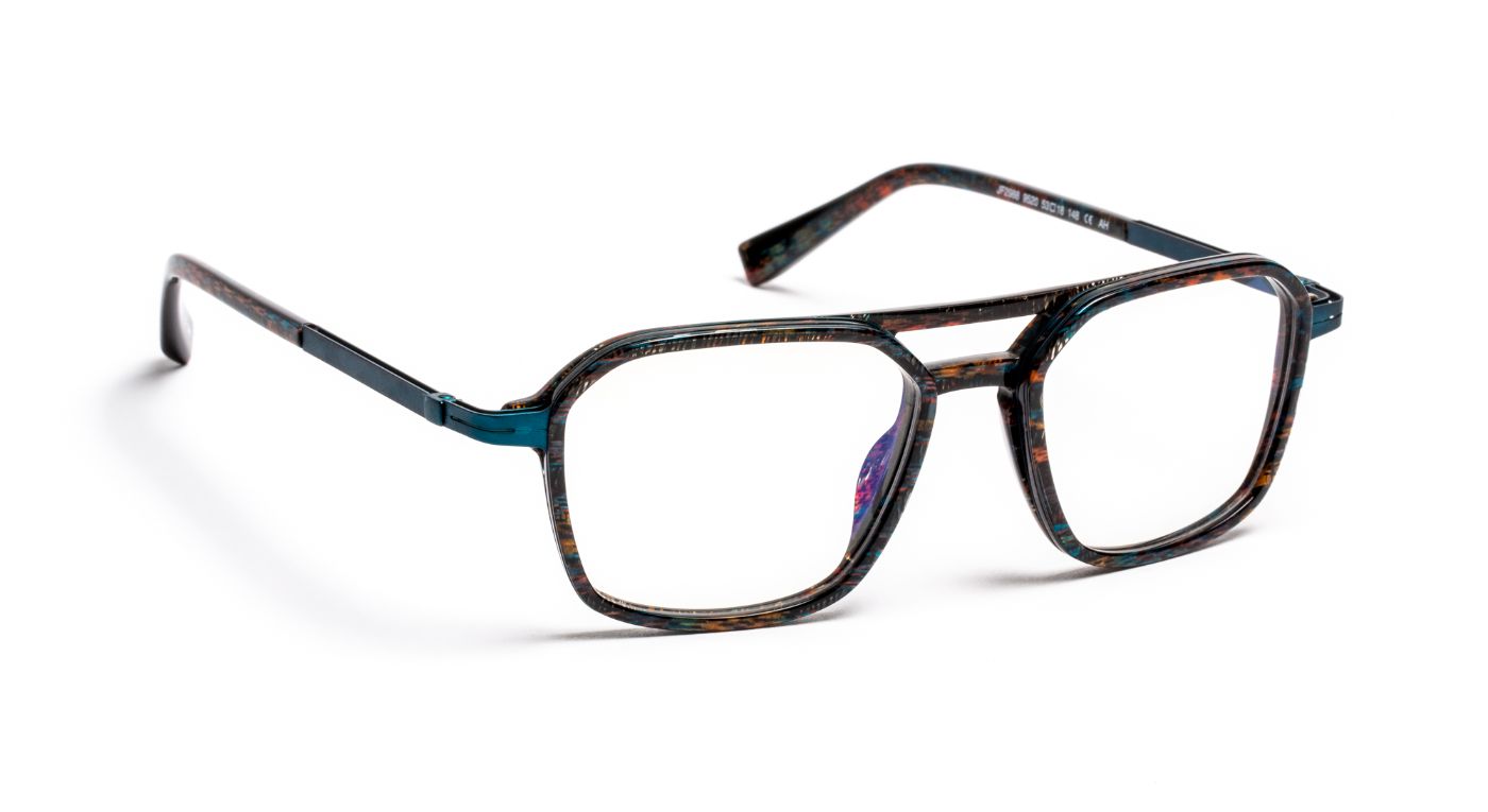 JF2988 C9520 Tortoiseshell Multicolors/Teal Blue