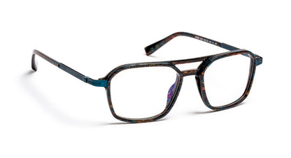 JF2988 C9520 Tortoiseshell Multicolors/Teal Blue