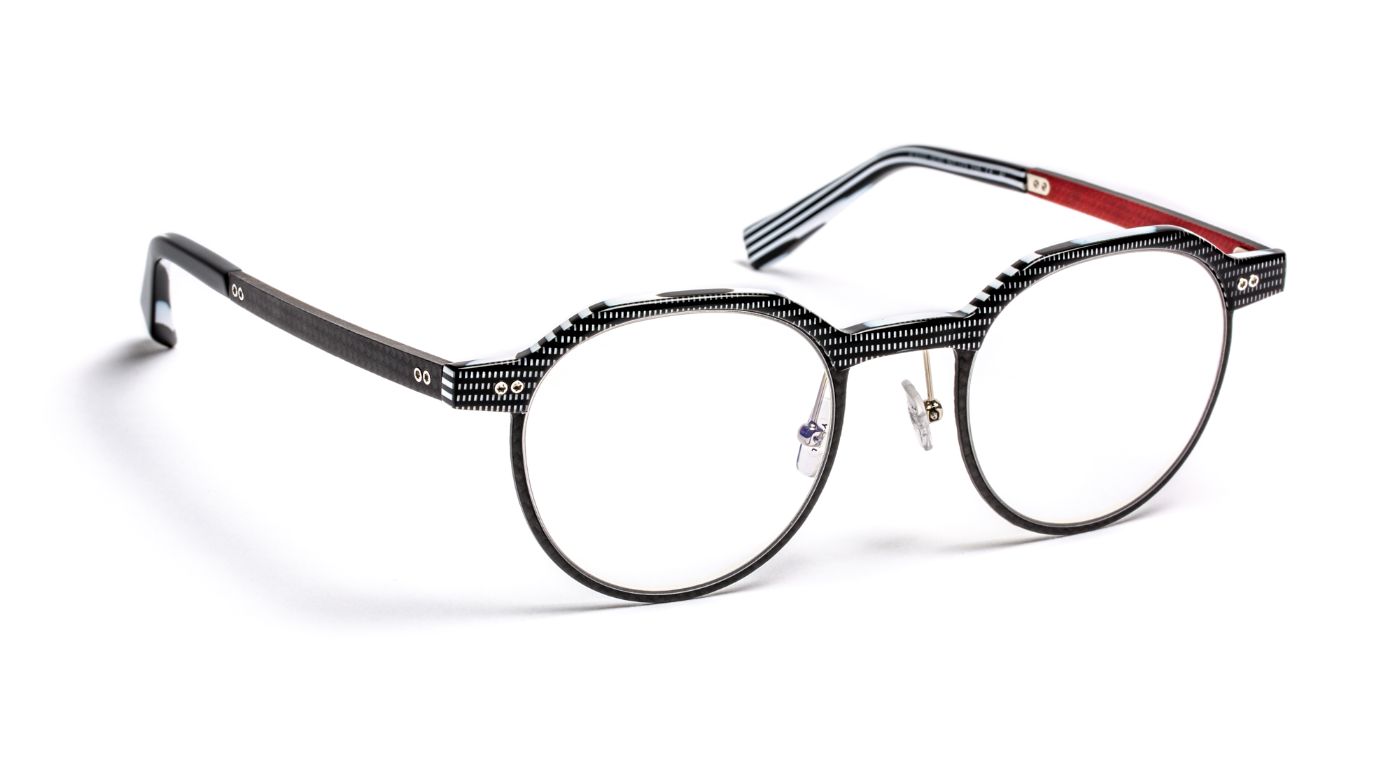 JF3000 C0030 Pixel Black/Carbon/Fiber Red