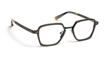 JF3001 C0345 Carbon/Fiber Green/Green Brushed
