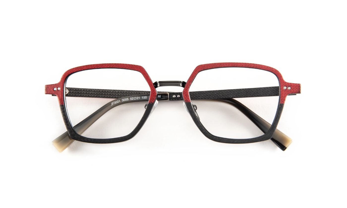 JF3001 C3005 Fiber Red/Carbon/Gunmetal