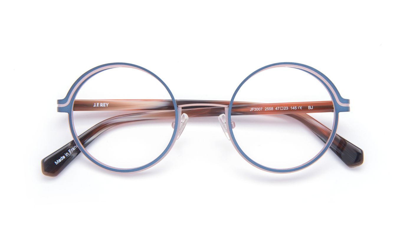 JF3007 C2558 Blue/Rose Gold