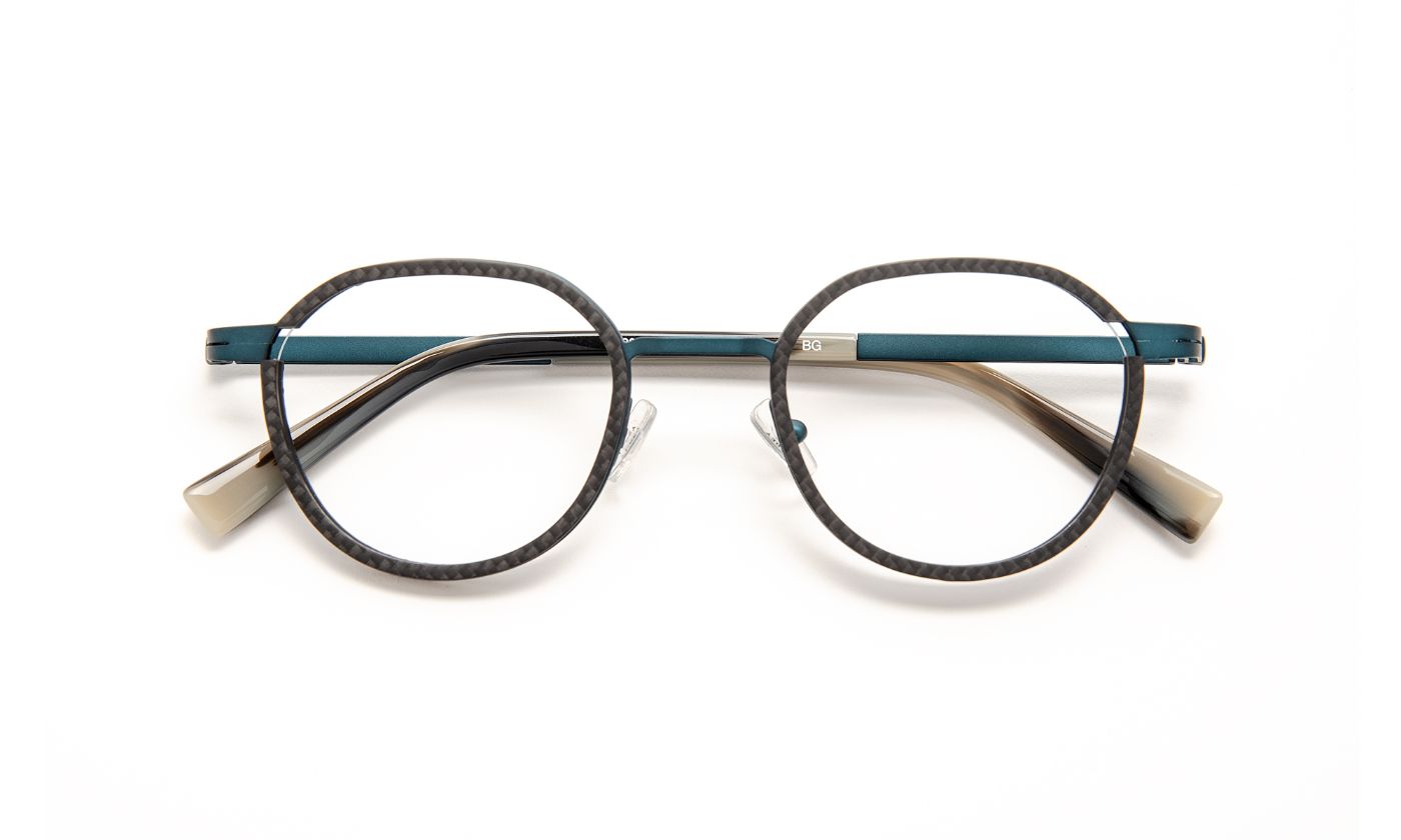 JF3019 C0245 Carbon/Green Blue