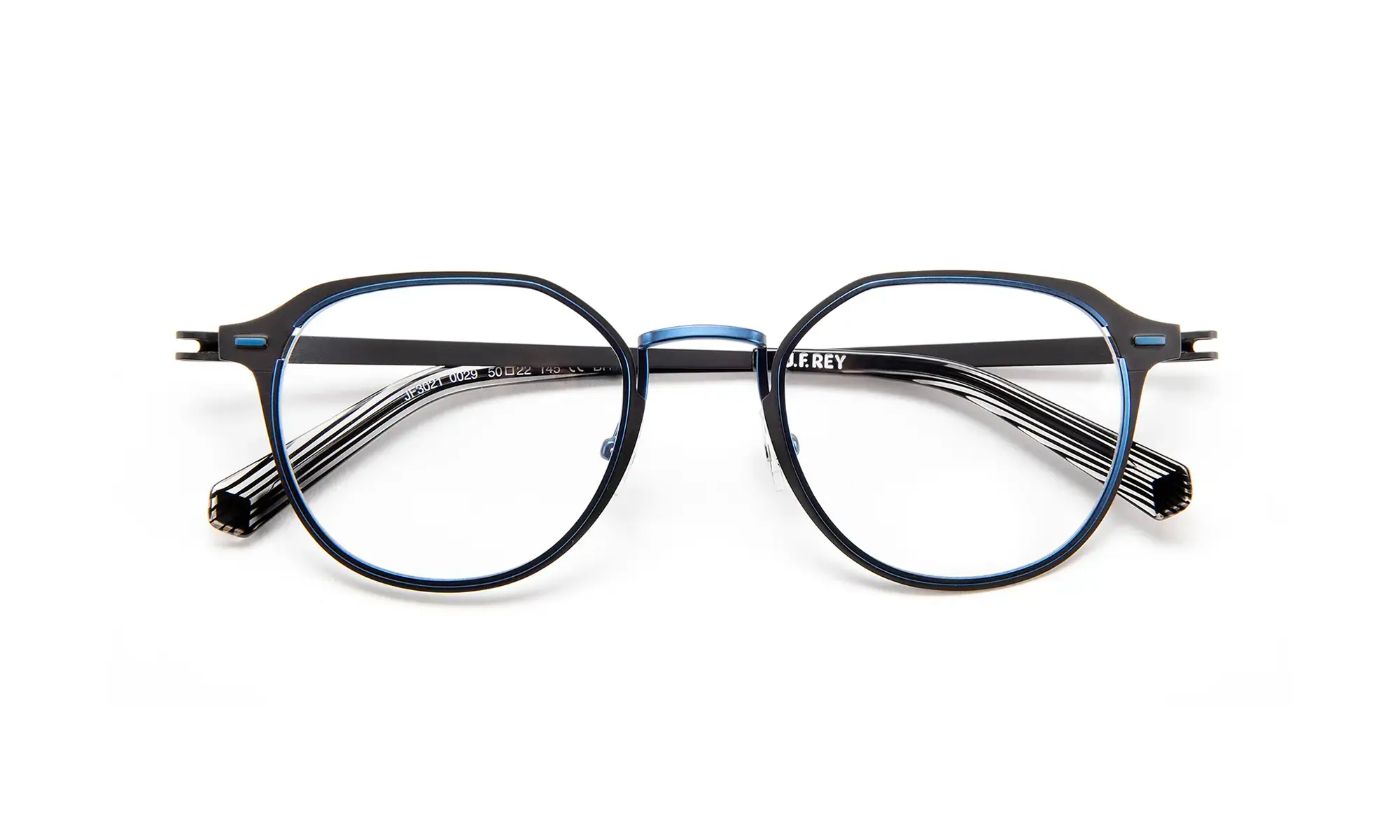 JF3021 C0029 Black/Blue Denim