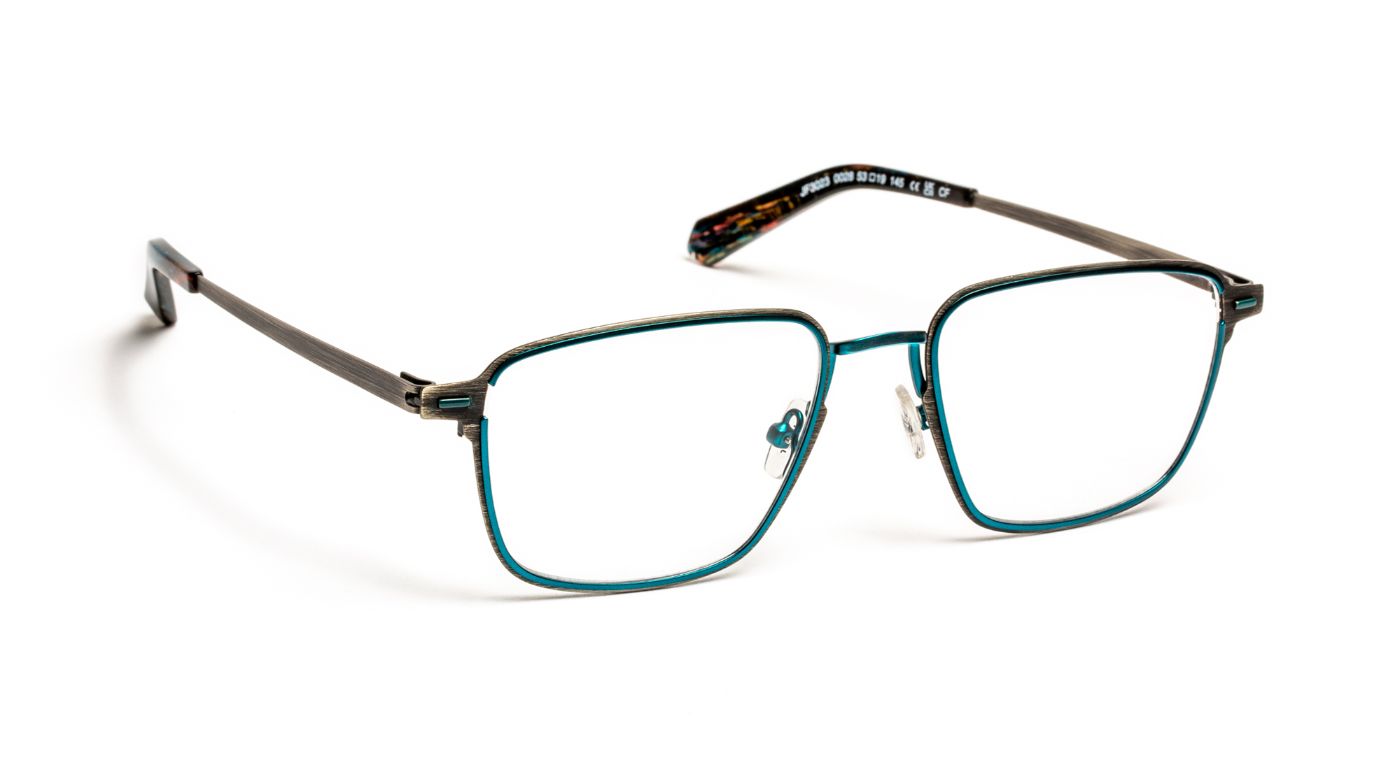 JF3023 C0028 Black Brushed/Turquoise