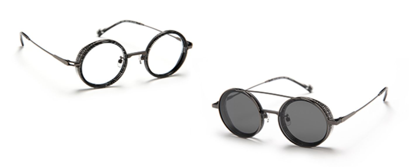 JF3025 CB0019 Black Cristal Striped/Gray