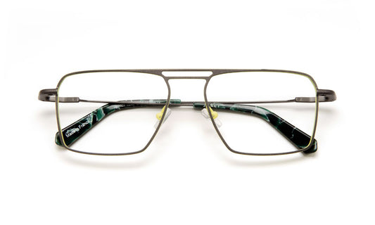 JF3029 C0242 Gunmetal/Anise Green