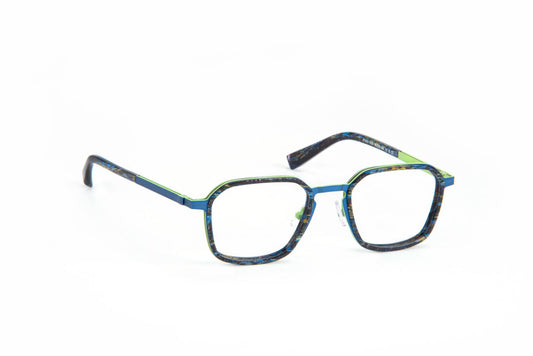 JF3033 C2120 Fabric Blue/Blue/Green
