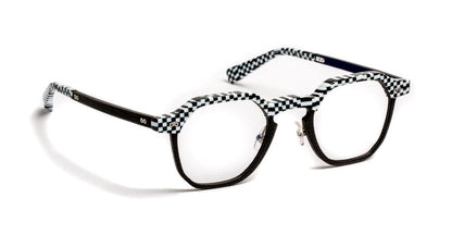 JF3034 C0010 Checkered Black White/Carbon
