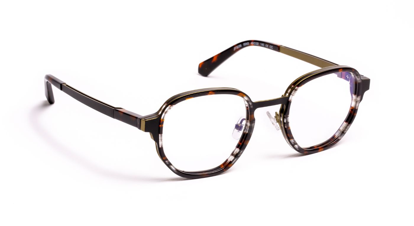 JF3036 C0043 Black/Tortoiseshell/Khaki
