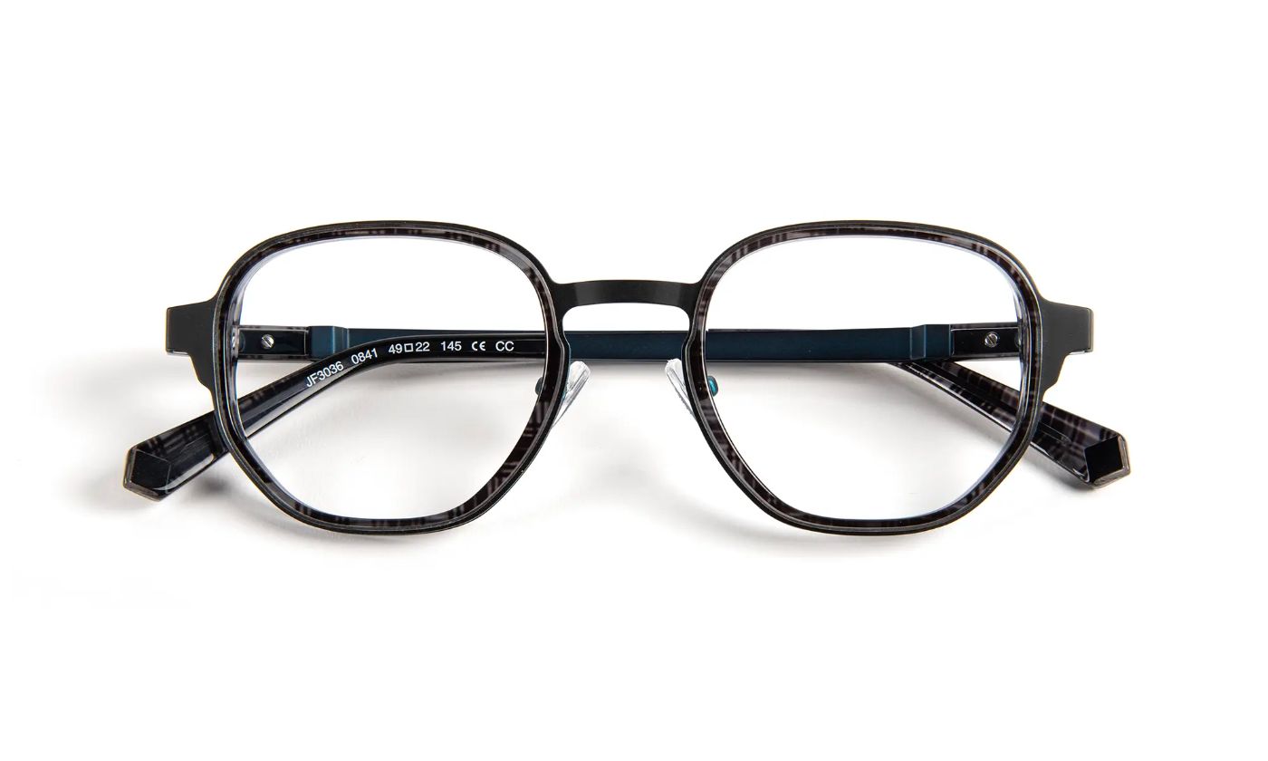JF3036 C0841 Black Checkered/Black/Green