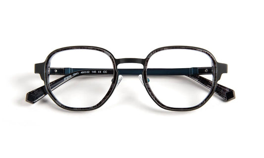 JF3036 C0841 Black Checkered/Black/Green