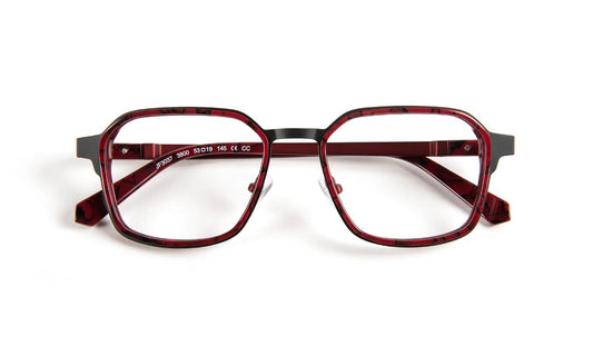 JF3037 C3800 Marble Red/Burgundy/Black