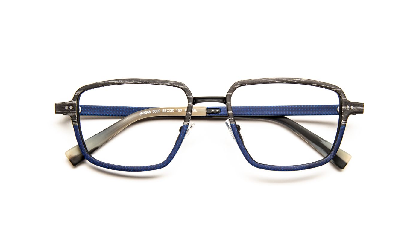 JF3046 C0022 Wood Black/Fiber Blue/Black