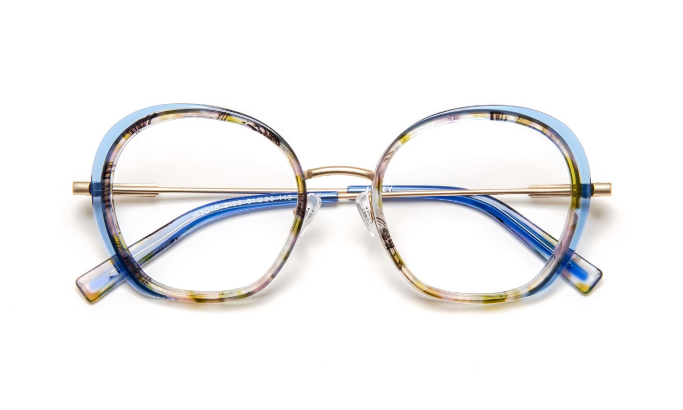 JF3048 C2155 Blue/Tortoiseshell/Satin Gold