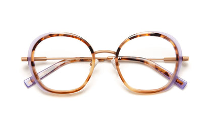 JF3048 C7056 Gradient Tortoiseshell/Purple/Camel