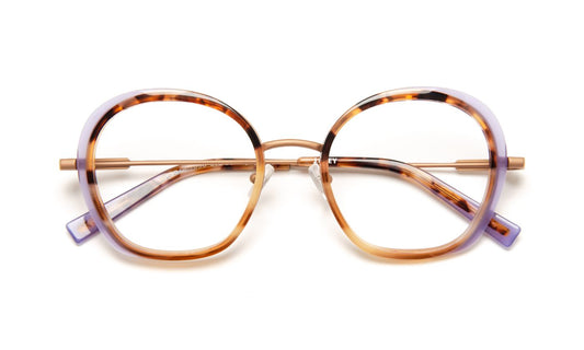 JF3048 C7056 Gradient Tortoiseshell/Purple/Camel
