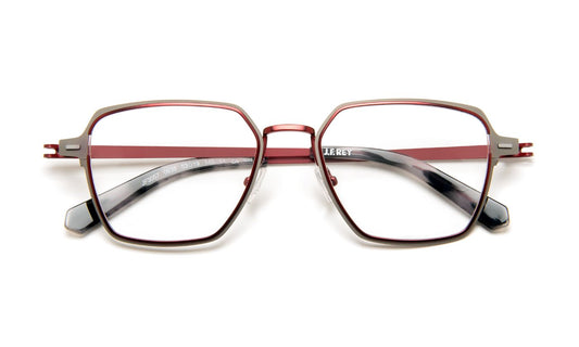 JF3057 C0638 Gunmetal/Burgundy