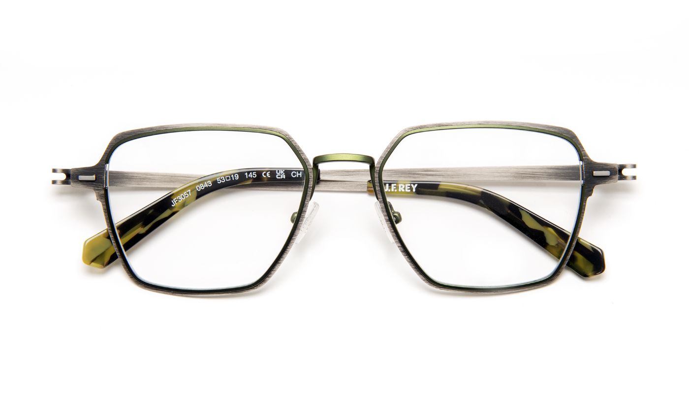 JF3057 C0843 Black Brushed/Green