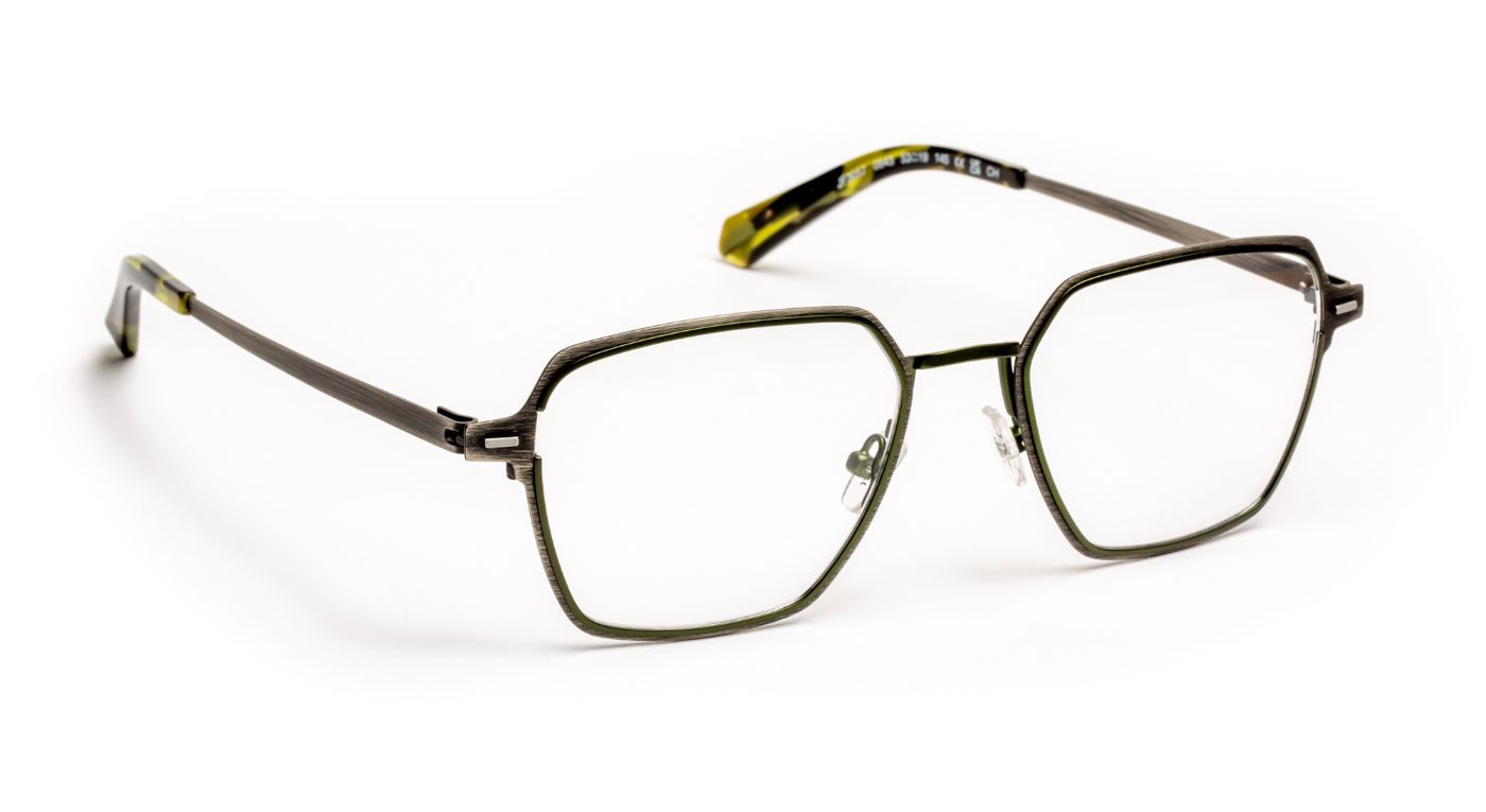 JF3057 C0843 Black Brushed/Green