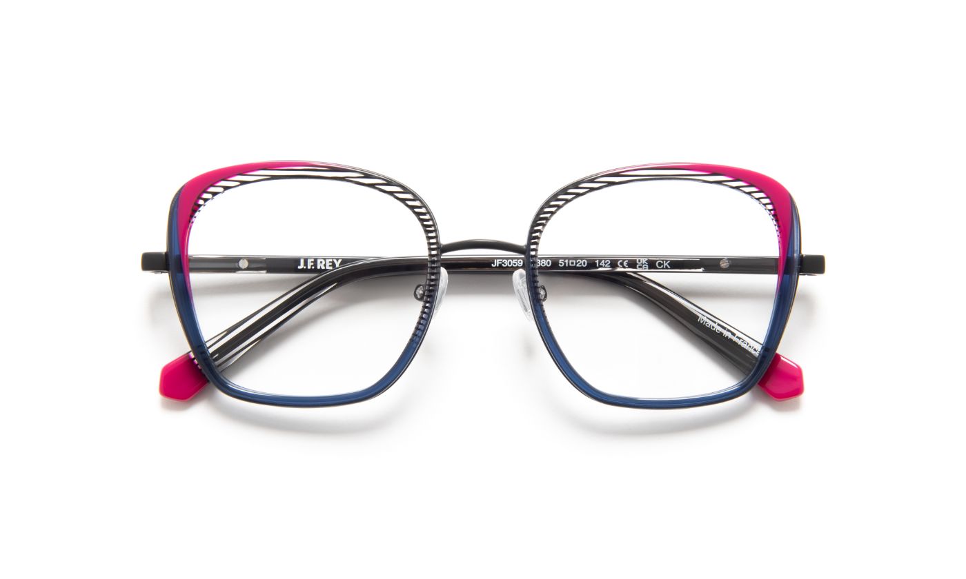 JF3059 C0880 Black/Blue/Pink