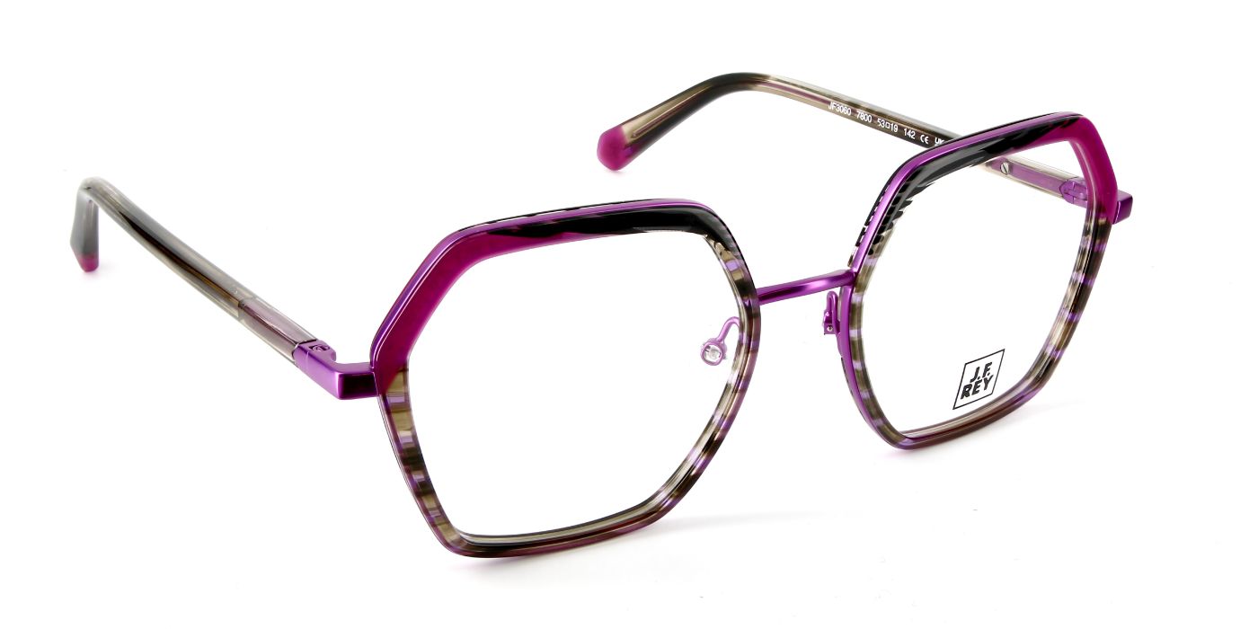 JF3060 C7800 Striped Purple/Black/Pink