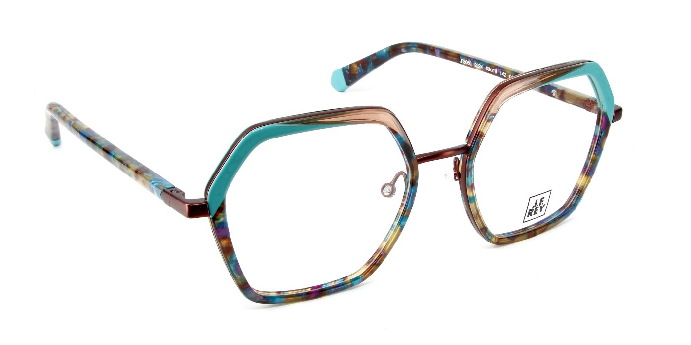JF3060 C9224 Floral Blue/Brown