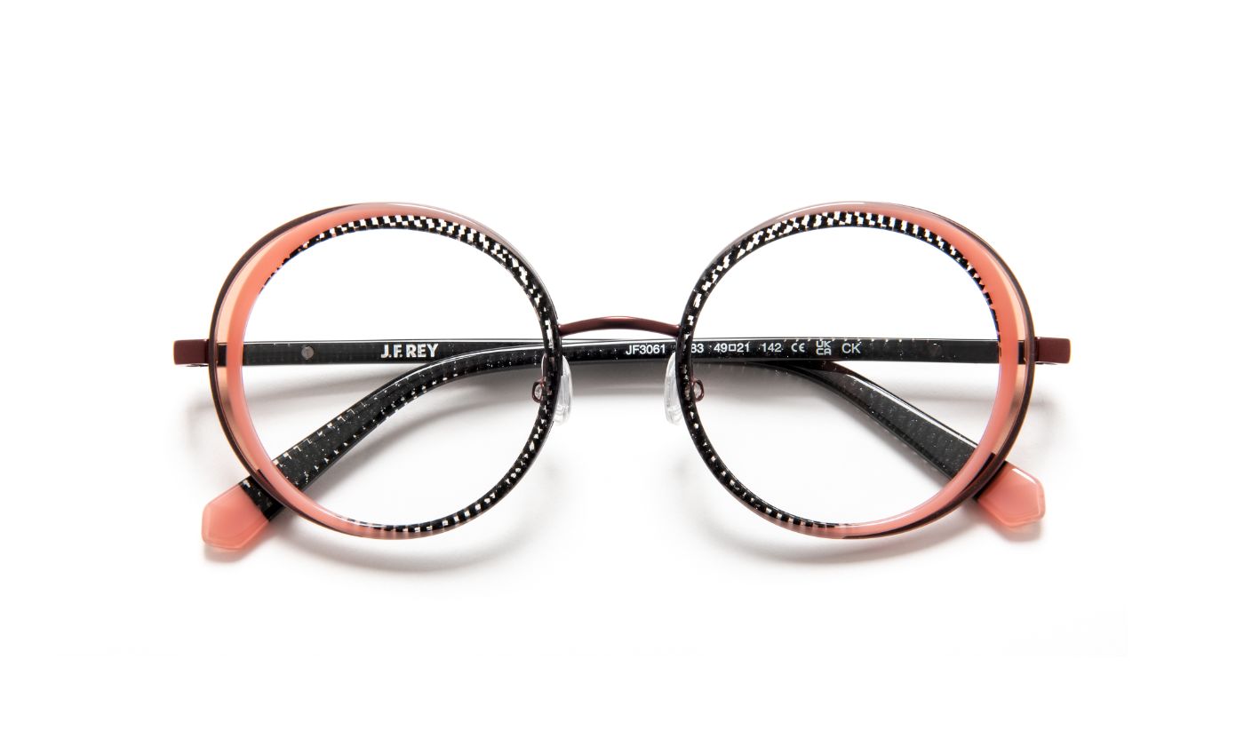 JF3061 C0083 Black Glitter/Pink