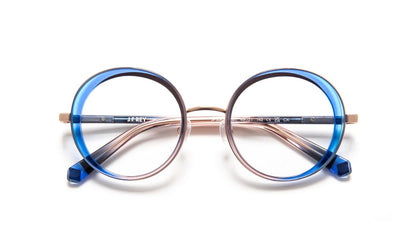 JF3061 C2581 Blue/Rose Gold/Gradient Pink