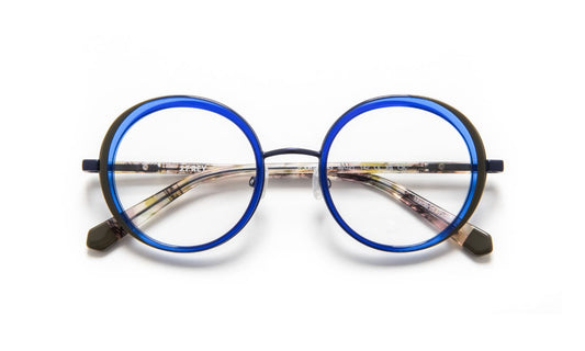 JF3061 C2743 Blue/Khaki/Floral