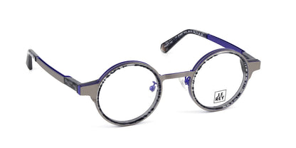 JF3063 C0628 Gray Gunmetal/Blue