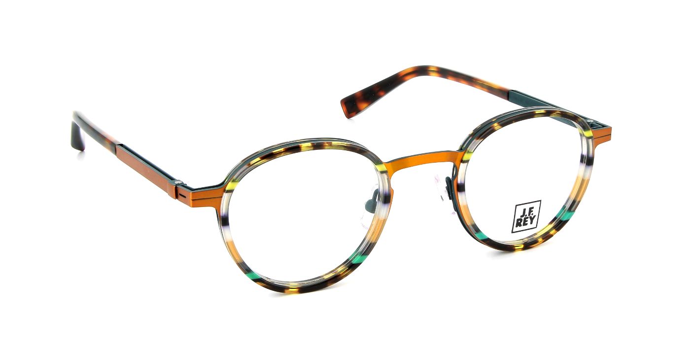 JF3065 C6090 Striped Tortoiseshell/Orange/Yellow