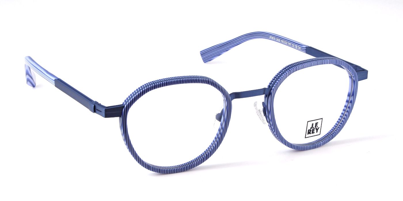 JF3075 C2525 Striped Blue