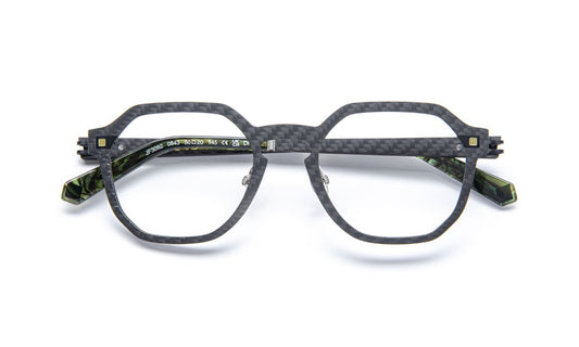 JF3082 C0843 Carbon/Aluminium Green