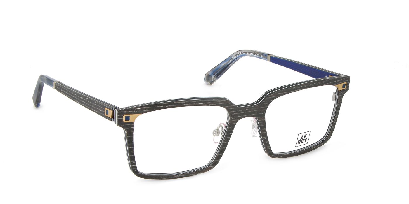 JF3083 C0055 Wood Gray/Fiber Blue/Aluminium