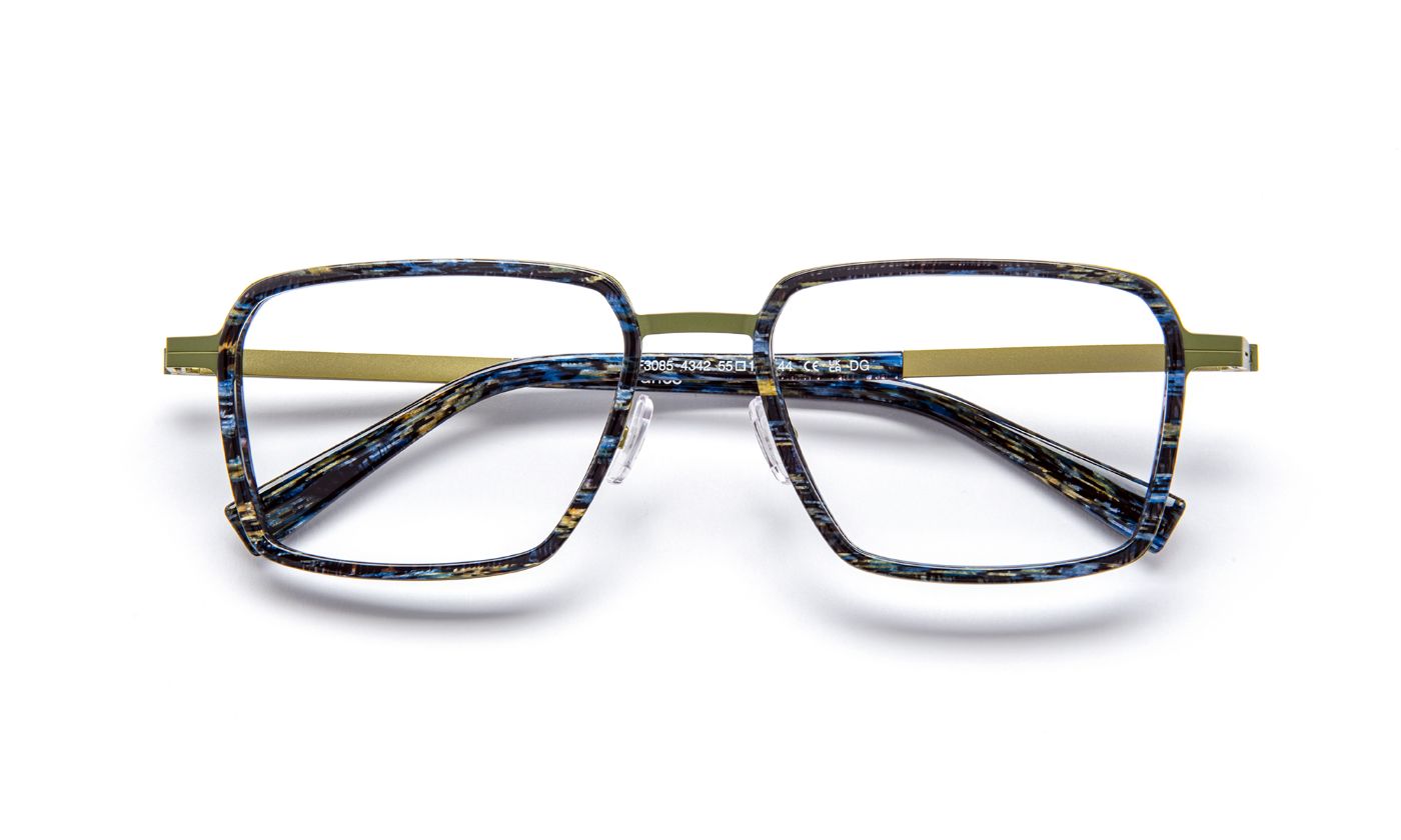 JF3085 C4342 Blue Tortoiseshell/Khaki/Green