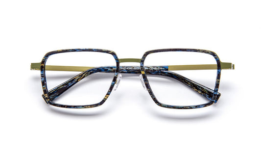 JF3085 C4342 Blue Tortoiseshell/Khaki/Green