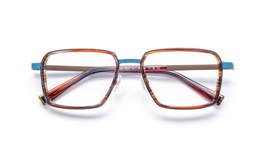 JF3085 C9825 Losange Brown/Blue