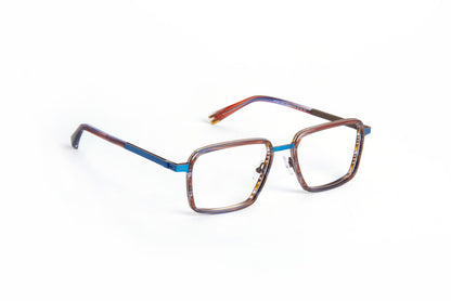 JF3085 C9825 Losange Brown/Blue