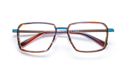 JF3088 C9825 Losange Brown/Blue