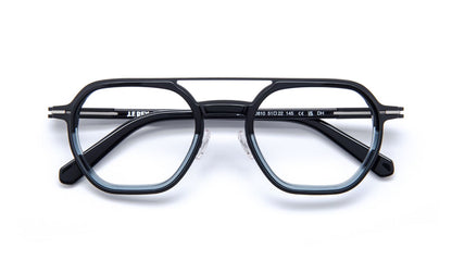 JF3091 C0810 Gradient Black Blue/Silver