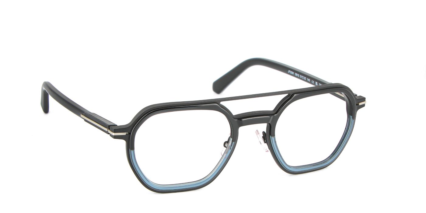 JF3091 C0810 Gradient Black Blue/Silver