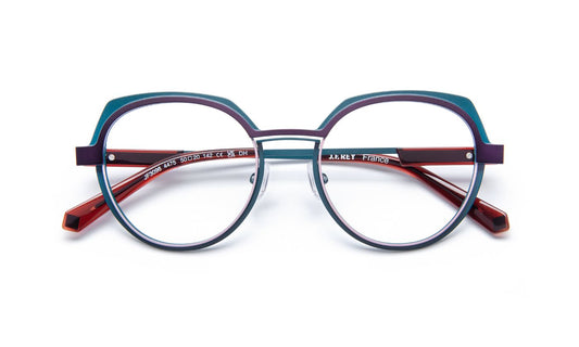 JF3096 C4475 Teal/Plum
