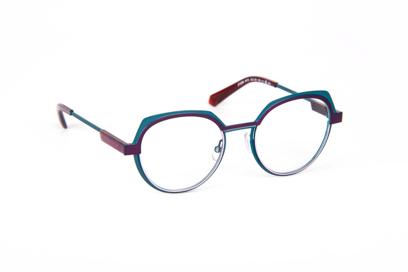 JF3096 C4475 Teal/Plum