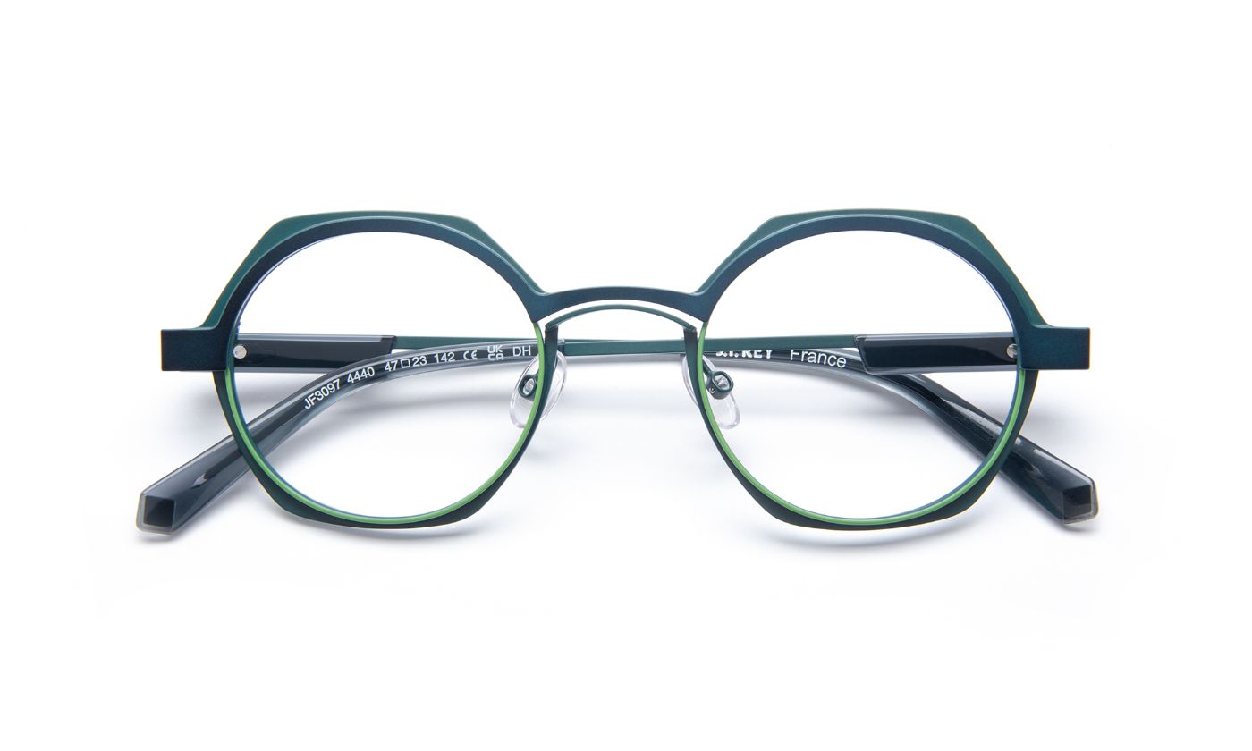 JF3097 C4440 Teal/Apple Green
